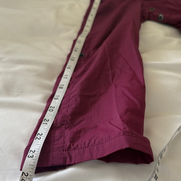 Burberry Brit Fuchsia Hooded Rain Jacket Women’s Size 6 Lightweight - Picture 11 of 11